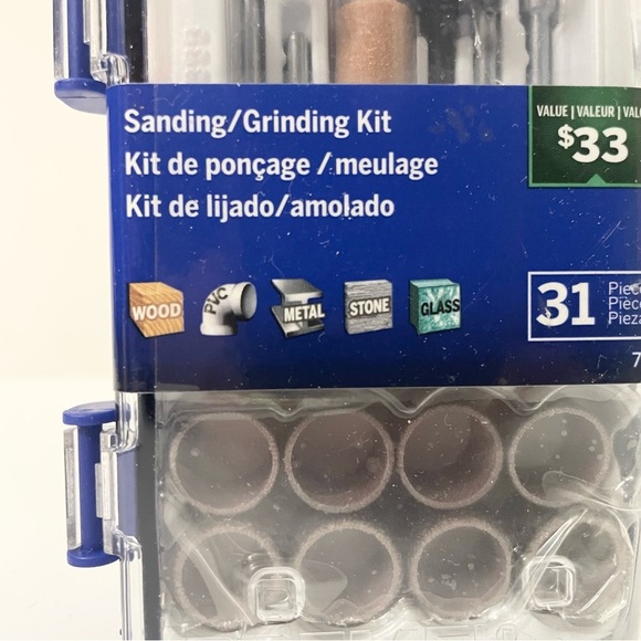 Dremel KIT 31 Pcs Sanding Grinding Rotary Tool Accessory - Picture 2 of 9
